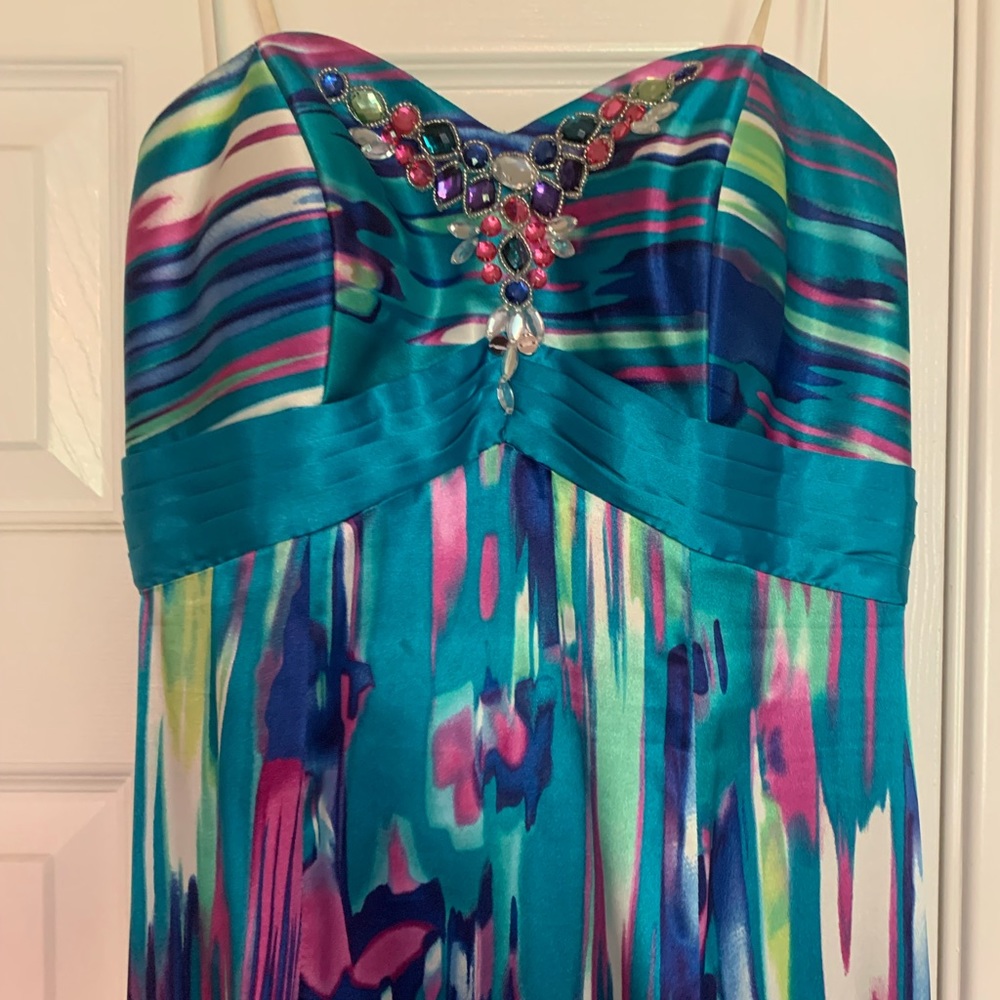 Blonder nites by Stacy Sklar prom dress